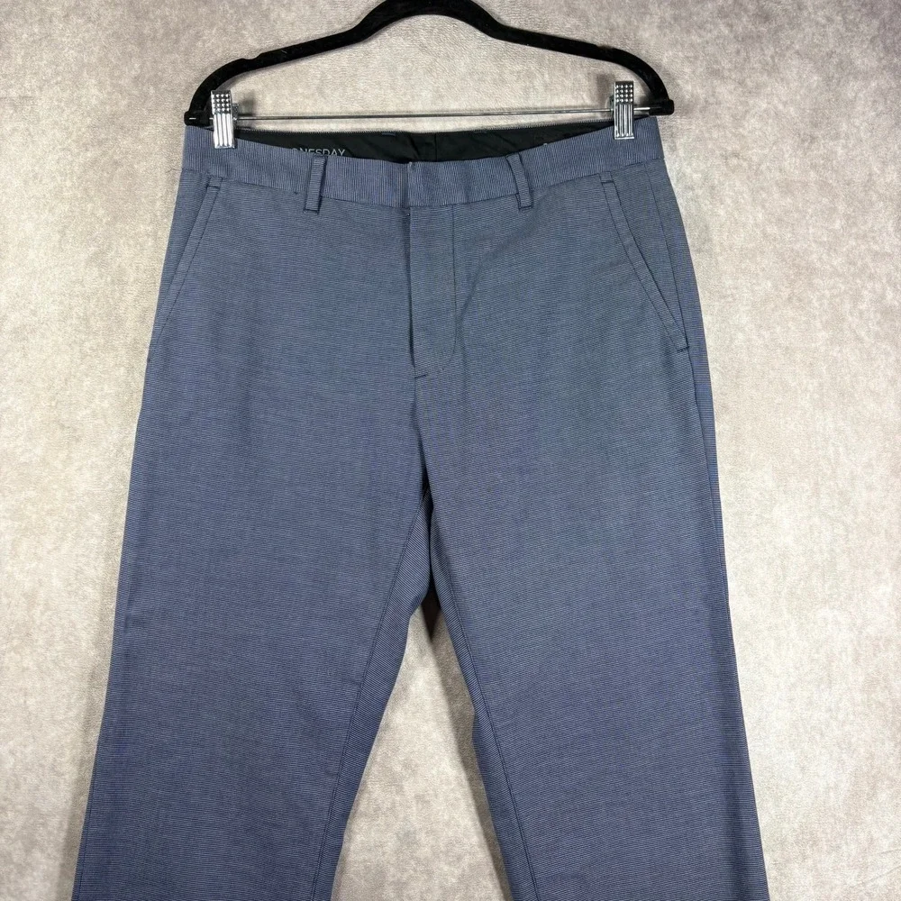 Bonobos Wednesday Pants Mens Size 32X32 Blue Chino Trousers Business Office